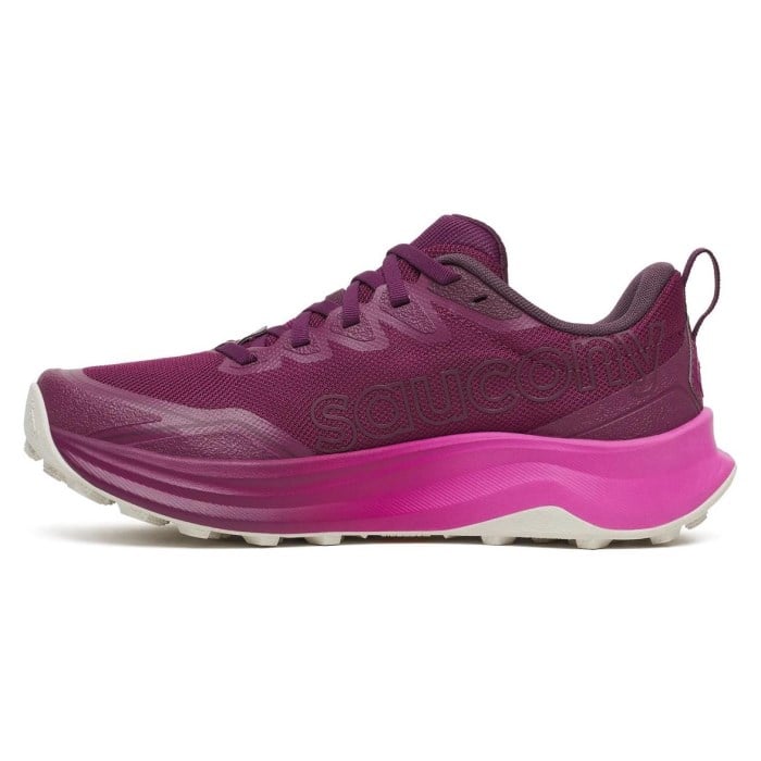 Saucony Peregrine 16 - Womens Trail Running Shoes - Plum/Mulberry - image 3