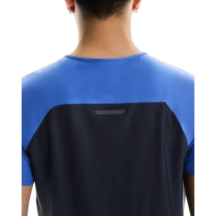 On Running Performance-T Mens Running T-Shirt - Zaffre/Navy