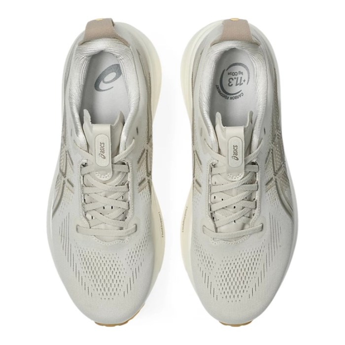 Asics Gel Kayano 33 - Mens Running Shoes - Oatmeal/Cream - image 3