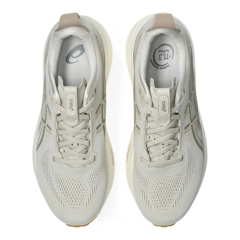 Asics Gel Kayano 33 - Mens Running Shoes - Oatmeal/Cream - image 3