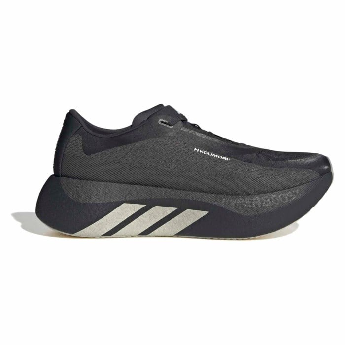 adidas Hyperboost Edge H.Koumori - Mens Running Shoes - Charcoal/Night Grey/Aluminium