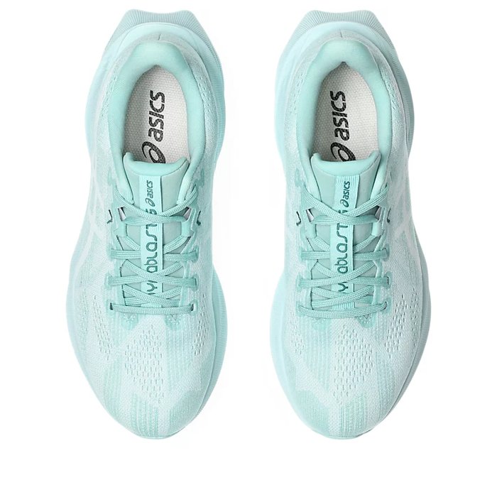 Asics Dynablast 5 - Womens Running Shoes - Soothing Sea/Oasis Green