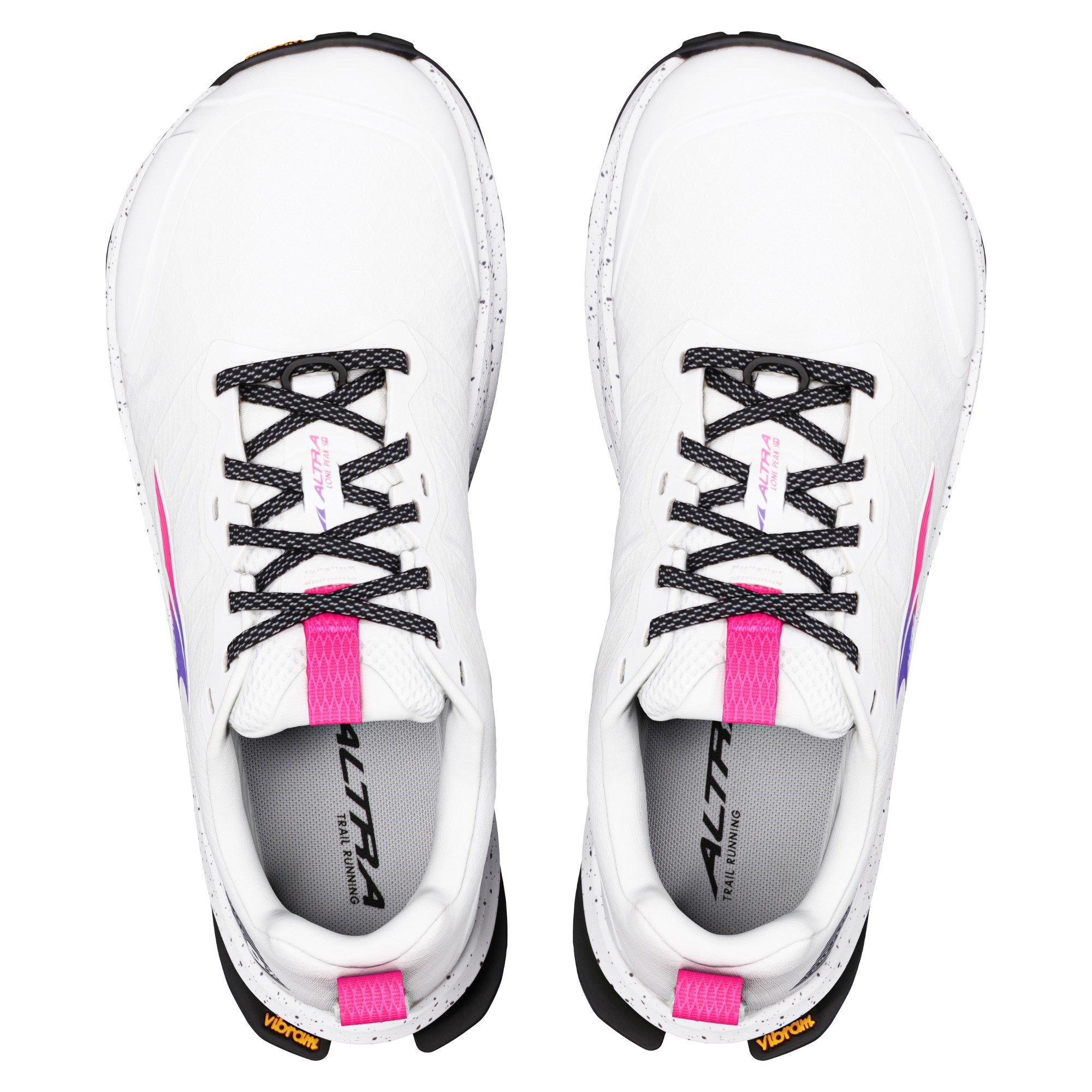 Altra Lone Peak 9+ - Womens Trail Running Shoes - Vaporous Gray/Knockout Pink/Black - image 4