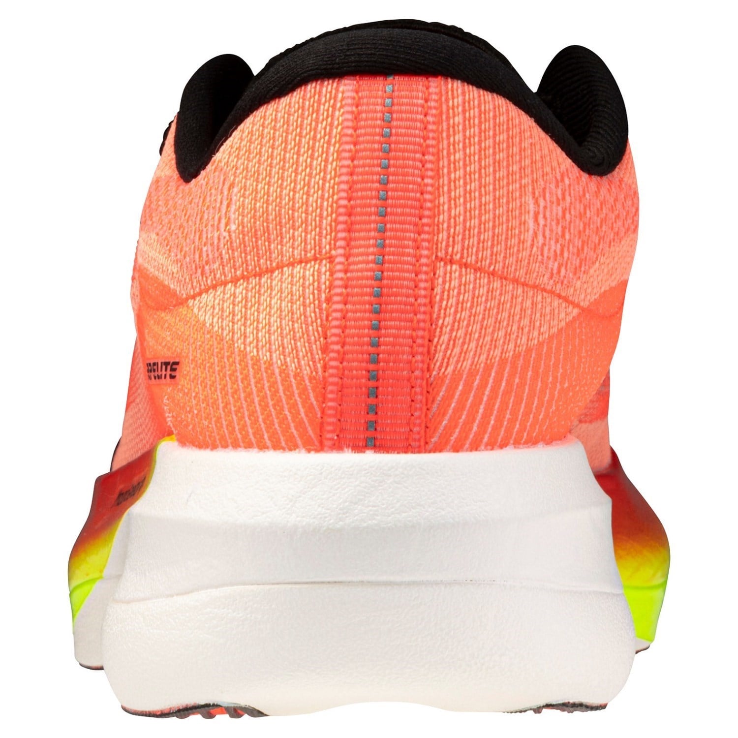 Mizuno Hyperwarp Elite - Unisex Racing Shoes - Lava Orange/Black/Lightning Yellow - image 5