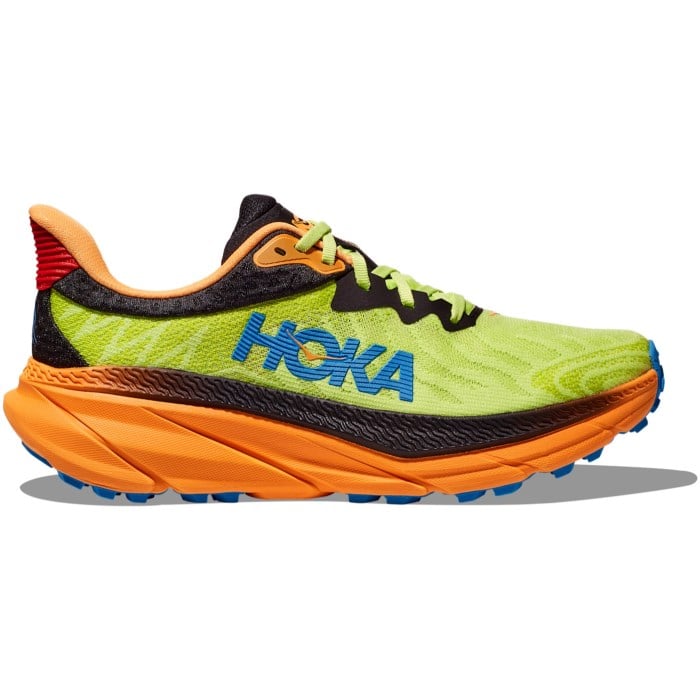 Hoka Challenger ATR 7 - Mens Trail Running Shoes - Black/Lettuce