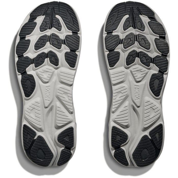 Hoka Clifton 10 - Mens Running Shoes - Carbon Black/Satellite Grey