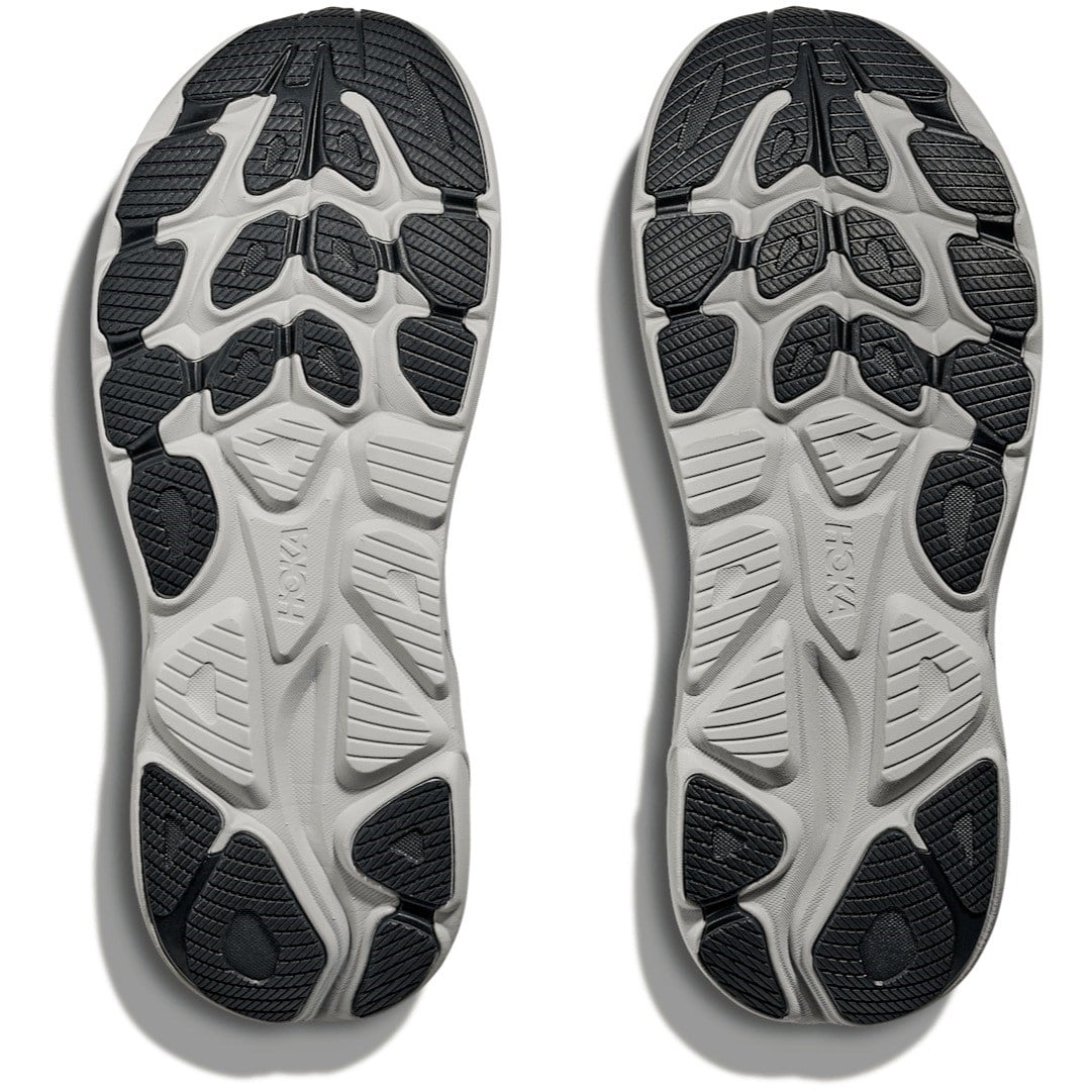 Hoka Clifton 10 - Mens Running Shoes - Carbon Black/Satellite Grey