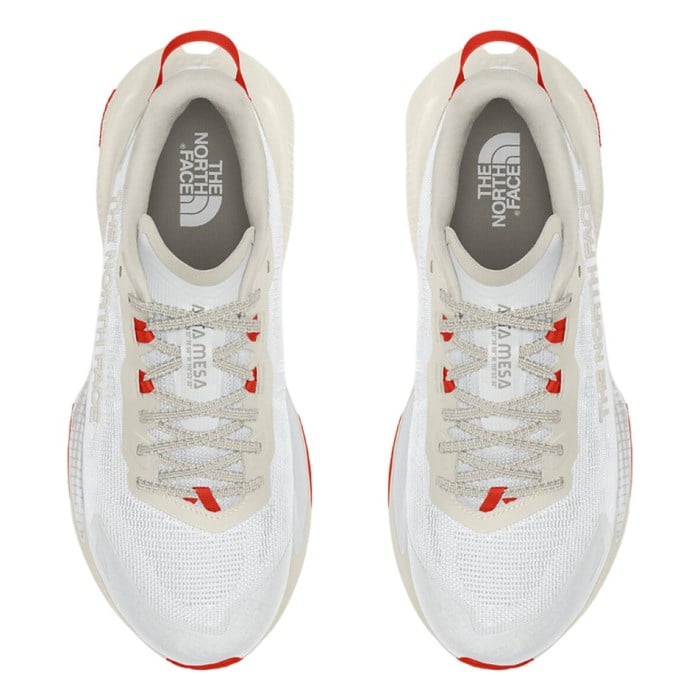 The North Face Altamesa 500 v2 - Mens Trail Running Shoes - TNF White/Lava Red