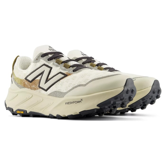 New Balance Fresh Foam Hierro v9 - Mens Trail Running Shoes - Angora/Basil Oil - image 6