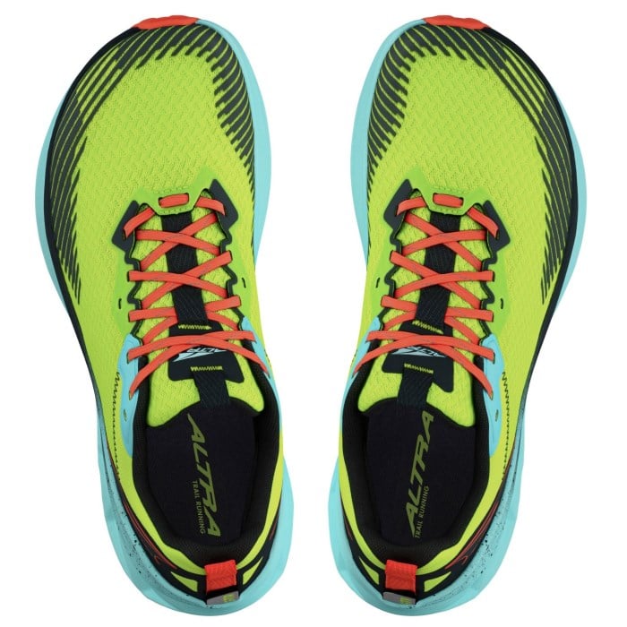 Altra Experience Wild 2 - Mens Trail Running Shoes - Gray/Lime