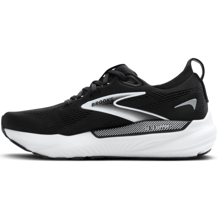 Brooks Glycerin GTS 22 - Womens Running Shoes - Black/White