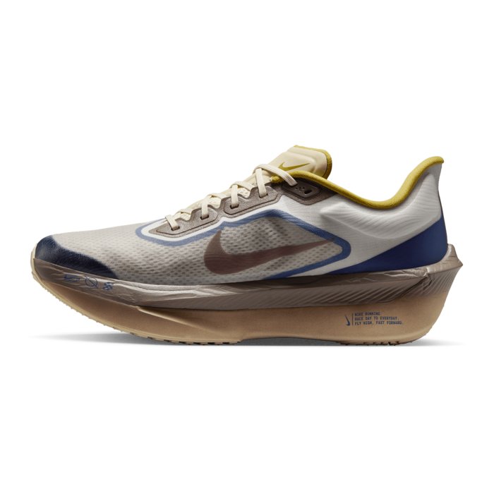 Nike Zoom Fly 6 Premium - Mens Racing Shoes - Light Bone/Burgundy Crush/Cave Stone
