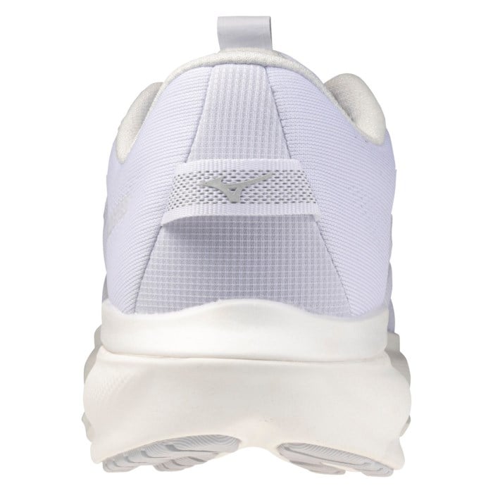 Mizuno Wave Rider 30 - Mens Running Shoes - White/White - image 3