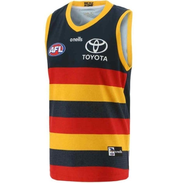 ONeills Crows FC 2021-2022 Replica Home Mens Sleeveless Football Guernsey