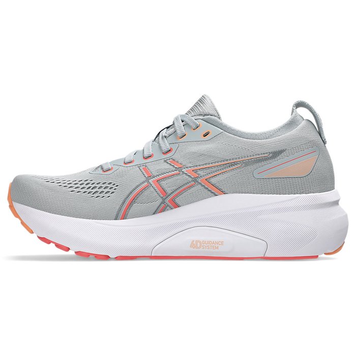 Asics Gel Kayano 31 - Womens Running Shoes - Piedmont Grey/Papaya