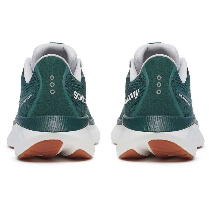 Saucony Ride 18 - Mens Running Shoes - Pine/White