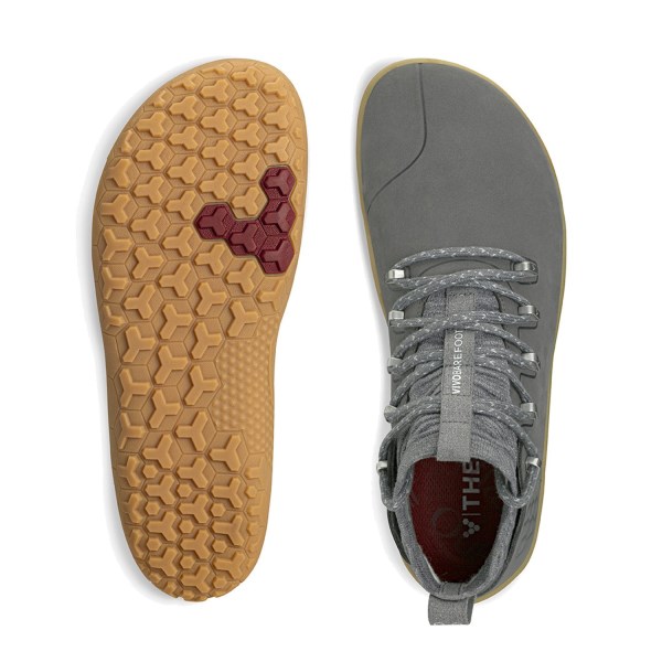 Vivobarefoot Magna Trail - Womens Hiking Shoes - Graphite