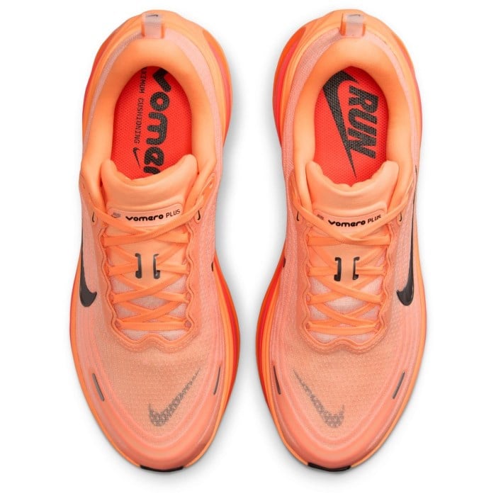 Nike Vomero Plus - Mens Running Shoes - Orange Pulse/Black/Hot Lava/Total Orange