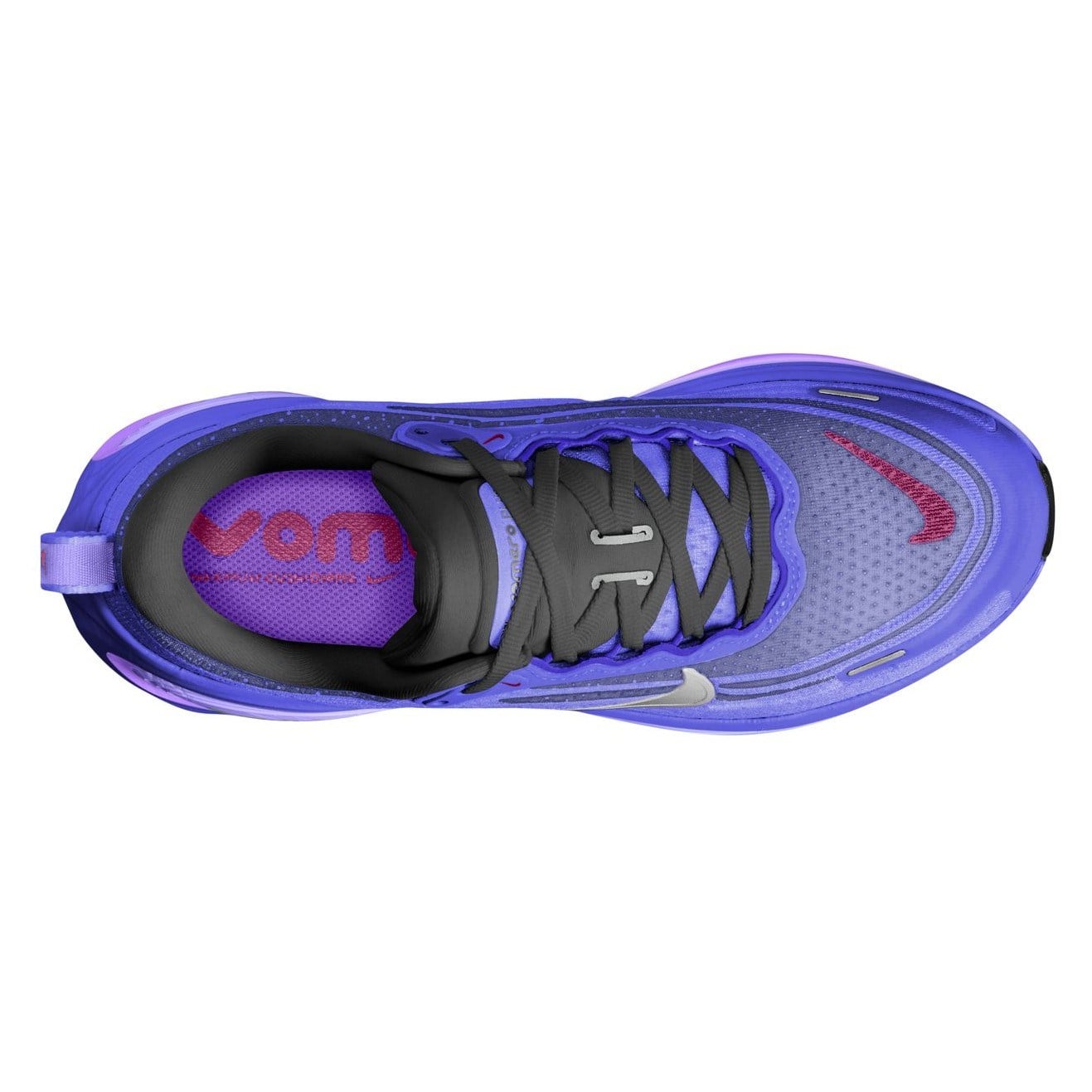 Nike Vomero Plus - Womens Running Shoes - Black/Metallic Silver/Persian Violet - image 6
