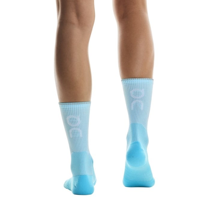On Performance Run Unisex High Sock - Horizon/White
