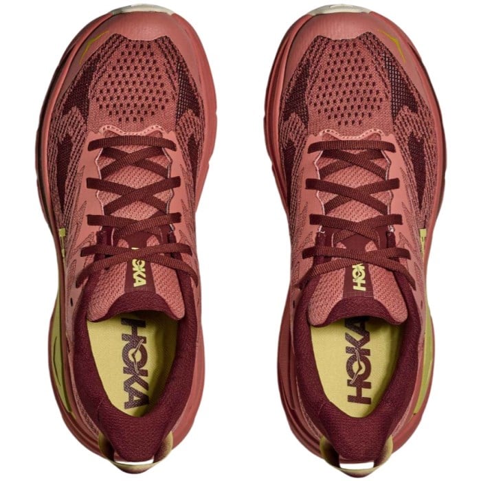 Hoka Challenger 8 - Womens Trail Running Shoes - Blush/Dark Cedar