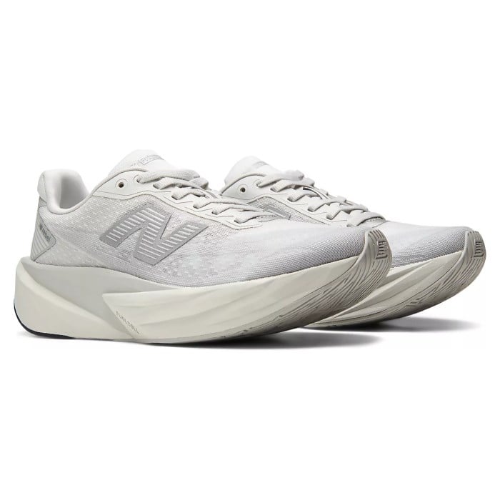 New Balance FuelCell Rebel v5 - Womens Running Shoes - Grey Matter/Silver Metallic