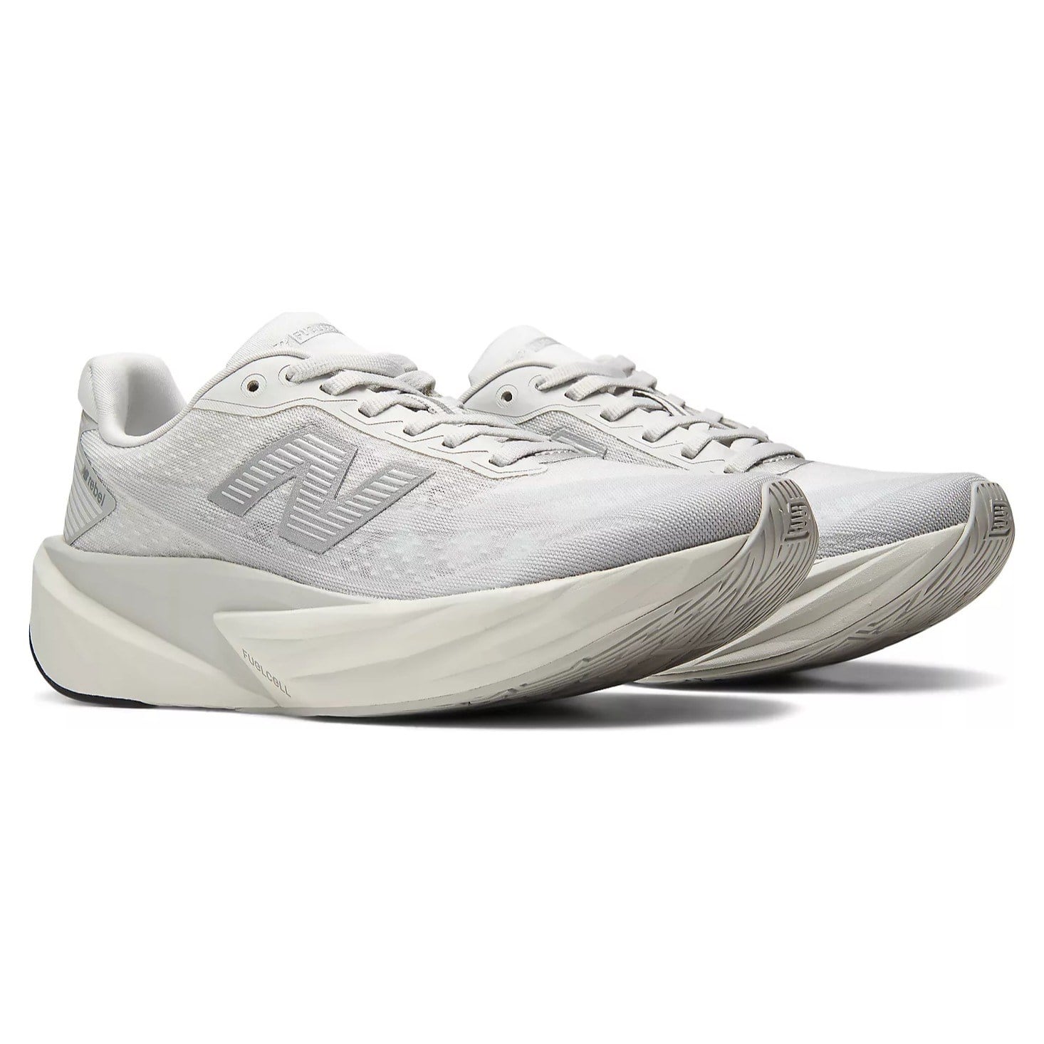 New Balance FuelCell Rebel v5 - Womens Running Shoes - Grey Matter/Silver Metallic