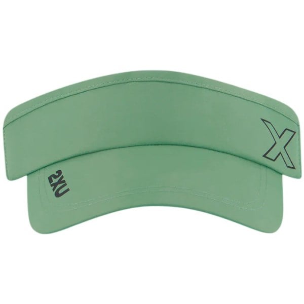 2XU Performance Running Visor - Digital Mint/Black