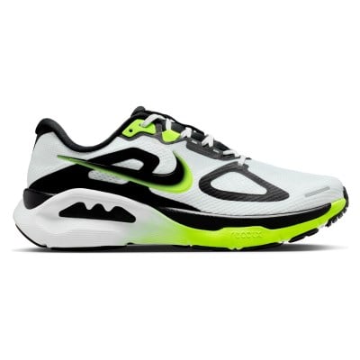 Nike Structure Plus - Mens Running Shoes - White/Black/Volt
