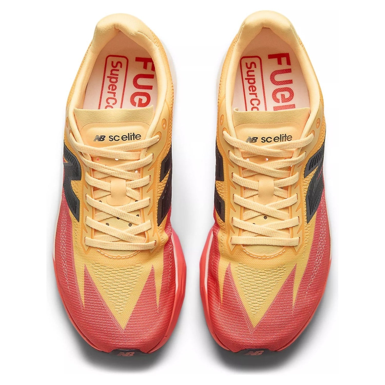New Balance FuelCell Supercomp Elite v5 - Womens Racing Shoes - Tangerine Heat/White Peach