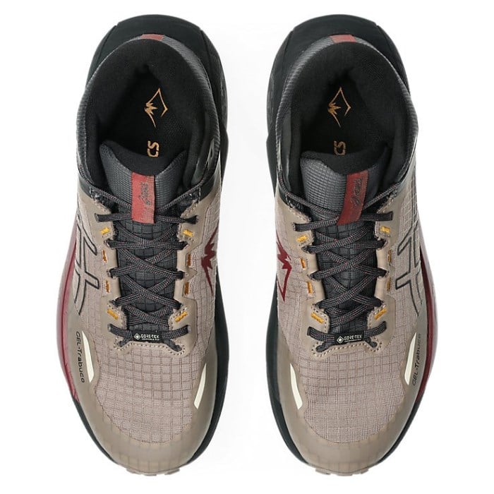 Asics Gel Trabuco MT GTX - Mens Hiking Shoes - Taupe Grey/Graphite Grey - image 4