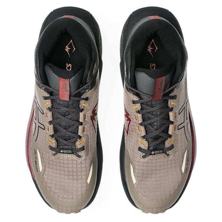 Asics Gel Trabuco MT GTX - Mens Hiking Shoes - Taupe Grey/Graphite Grey - image 4