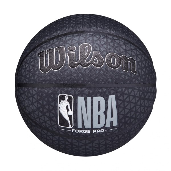 Wilson NBA Forge Pro Indoor/Outdoor Basketball - Size 7 - Black