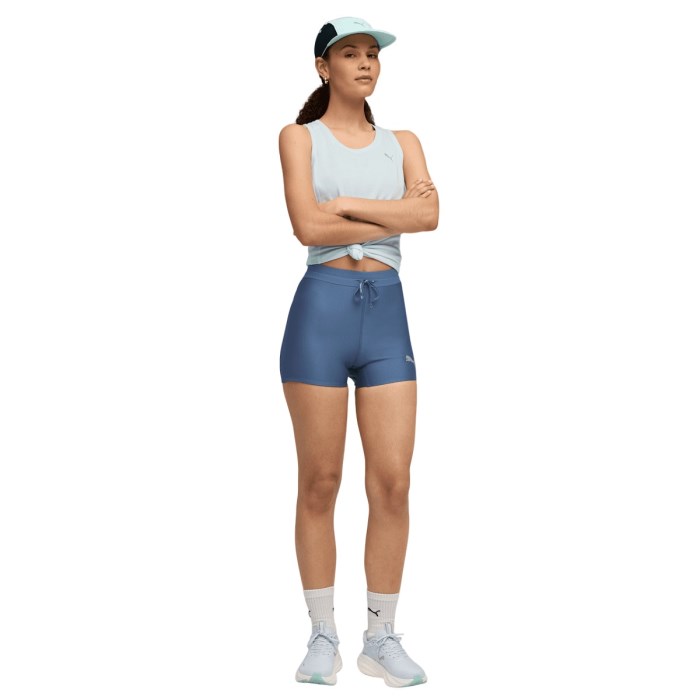 Puma Raceday Ultraform 3 Inch Womens Shorts Tights - Dark Indigo
