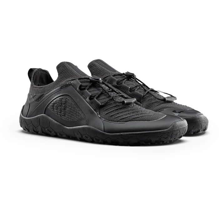 Vivobarefoot Primus Trail Knit FG - Mens Trail Running Shoes - Obsidian