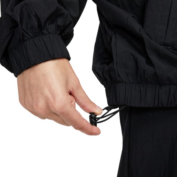 Nike Sportswear Essential Windrunner Woven Womens Jacket - Black/Black/White