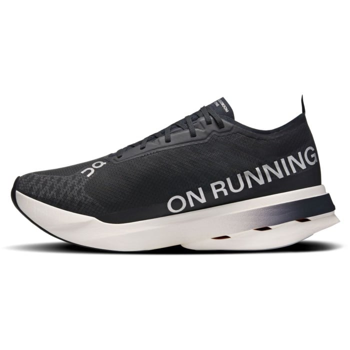 On Running Cloudboom Strike - Womens Road Racing Shoes - Black/White