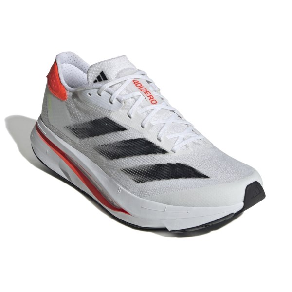 Adidas Adizero SL2 - Mens Running Shoes - Cloud White/Core Black/Orange