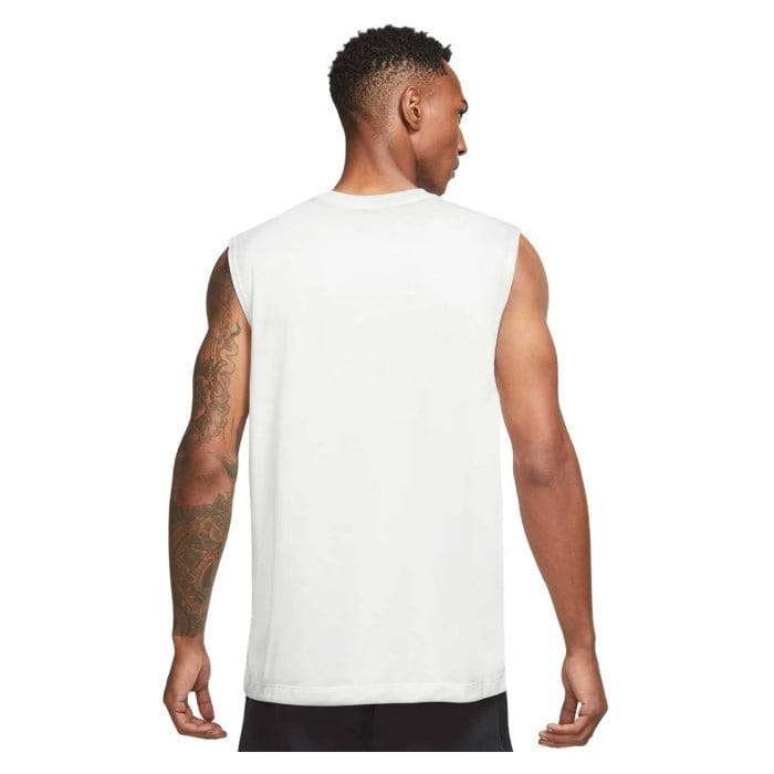 Nike Dri-Fit Legend Training Tank - White/Black - image 2