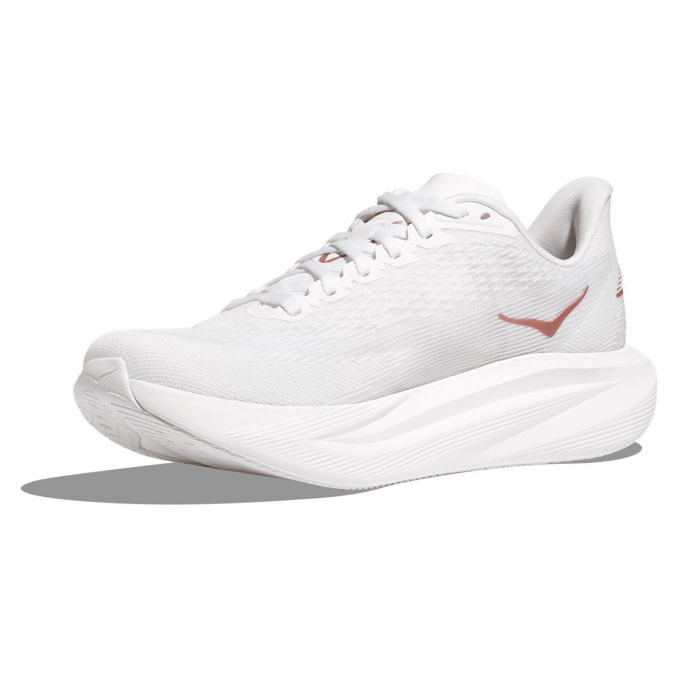 Hoka Mach 7 - Womens Running Shoes - Frost/Rose Gold