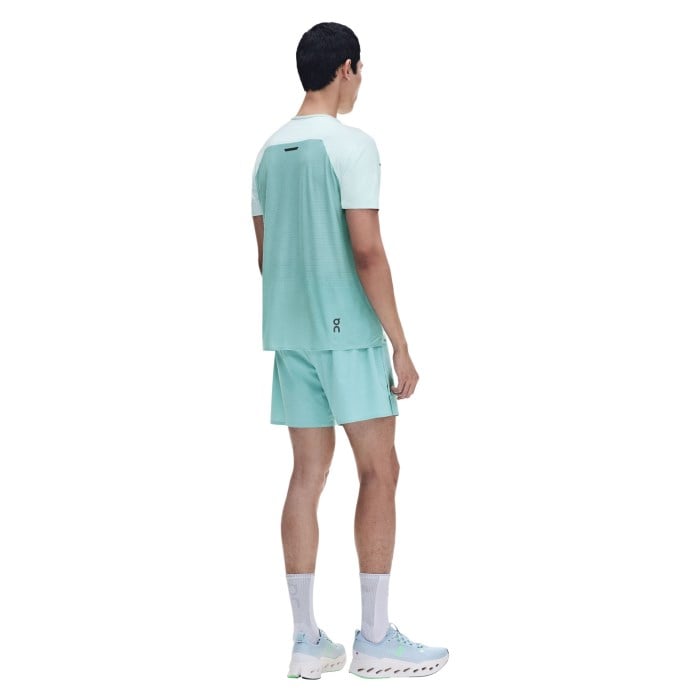 On 5 Inch Mens Performance Shorts - Aquamarine - image 2