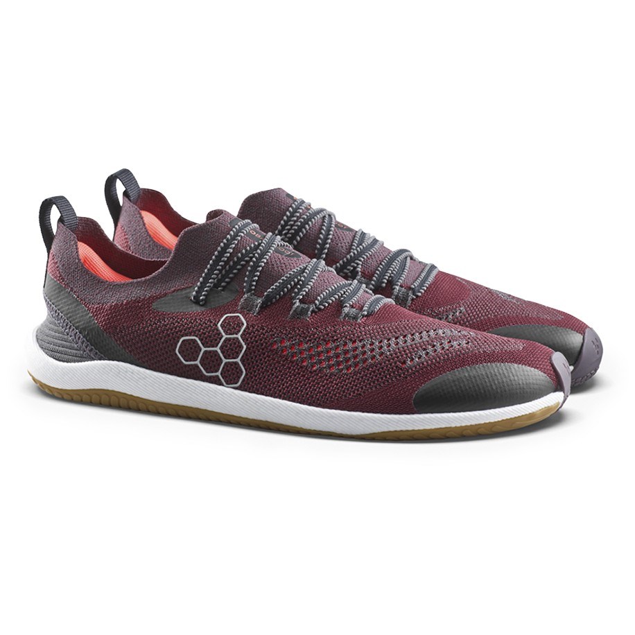 Vivobarefoot Primus Flow Knit - Mens Running Shoes - Chocolate Truffle - image 2