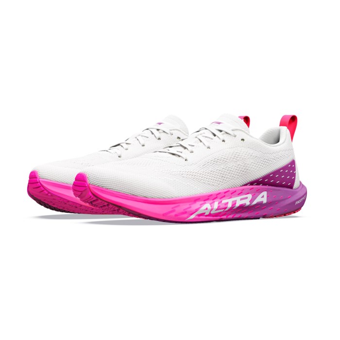 Altra Vanish Pulse - Womens Running Shoes - White/White/Purple Cactus Flower - image 2