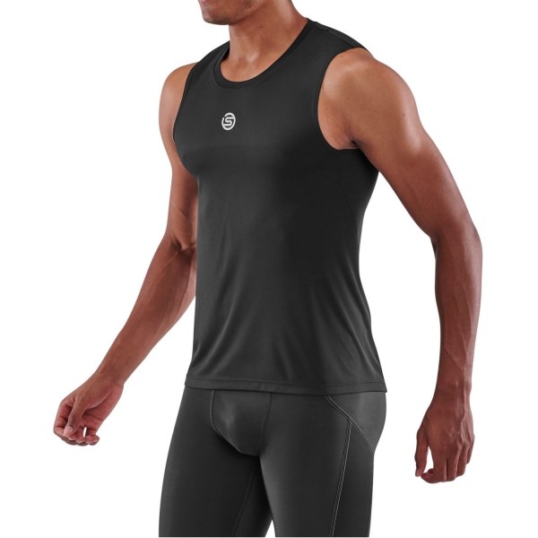 Skins Series-3 Mens Training Tank Top - Black