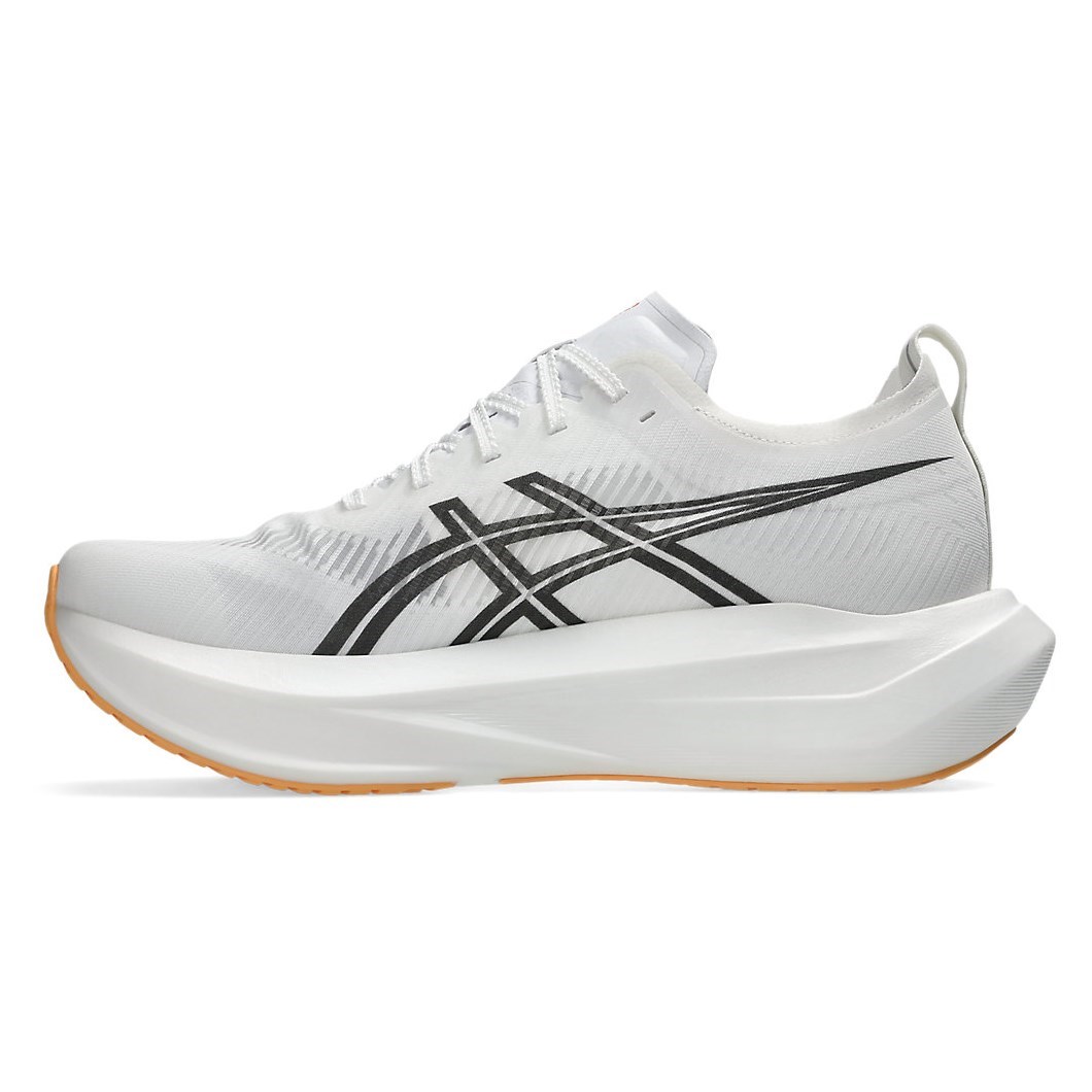Asics Megablast - Unisex Running Shoes - White/Orange Glow - image 2
