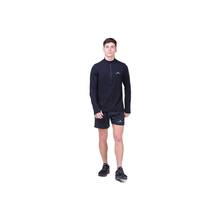 Ronhill Core Mens Thermal 1/2 zip Long Sleeve Running T-Shirt