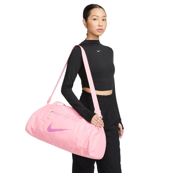 Nike Gym Club Womens Training Duffel Bag - Med Soft Pink/Fuchsia Dream