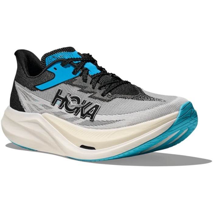 Hoka Rocket X 3 - Unisex Racing Shoes - White/Black