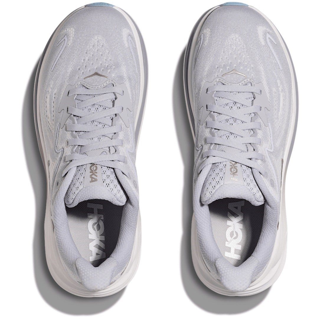 Hoka Clifton 10 - Womens Running Shoes - Ash Grey/Foggy Grey