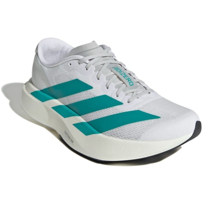 Adidas Adizero Evo SL - Womens Running Shoes - Cloud White/Pure Teal/Grey Two